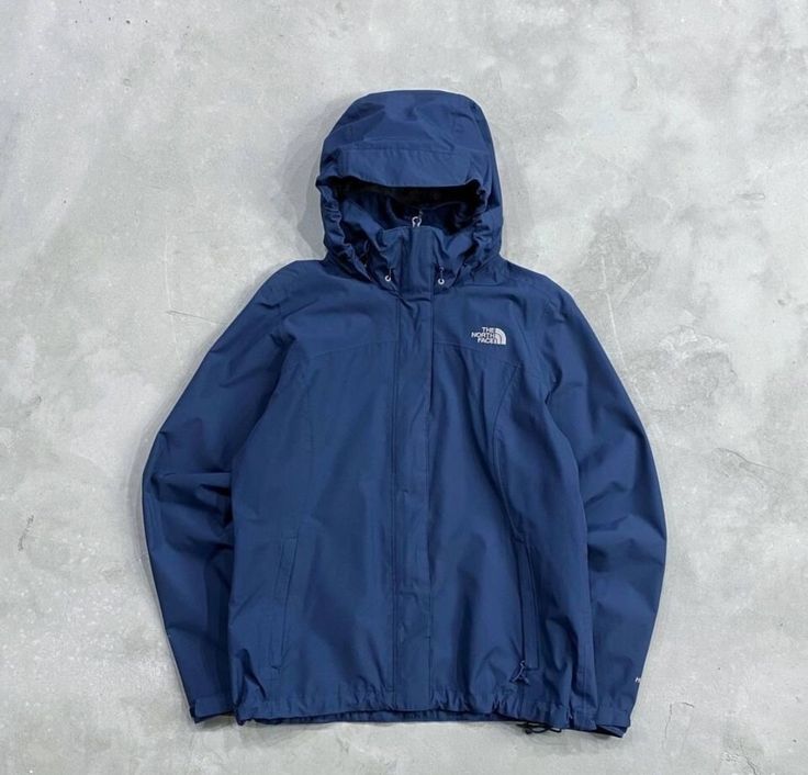 Jacket TNF Biru sheel wate